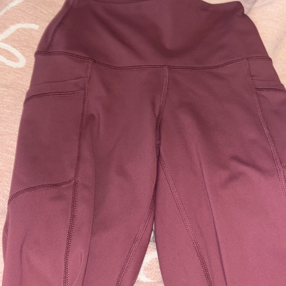 Maroon Leggings